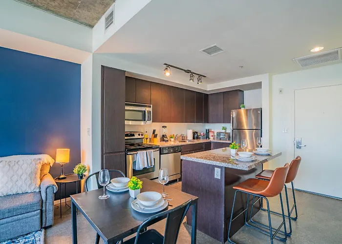 Apartamento Unique 1bd -central Downtown - Gym, Pool, Parking *